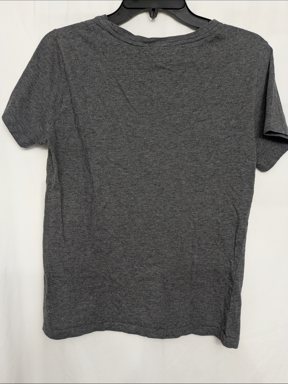 Ralph Lauren Dark Gray Crewneck Tee with Pink Logo - Picture 5 of 7